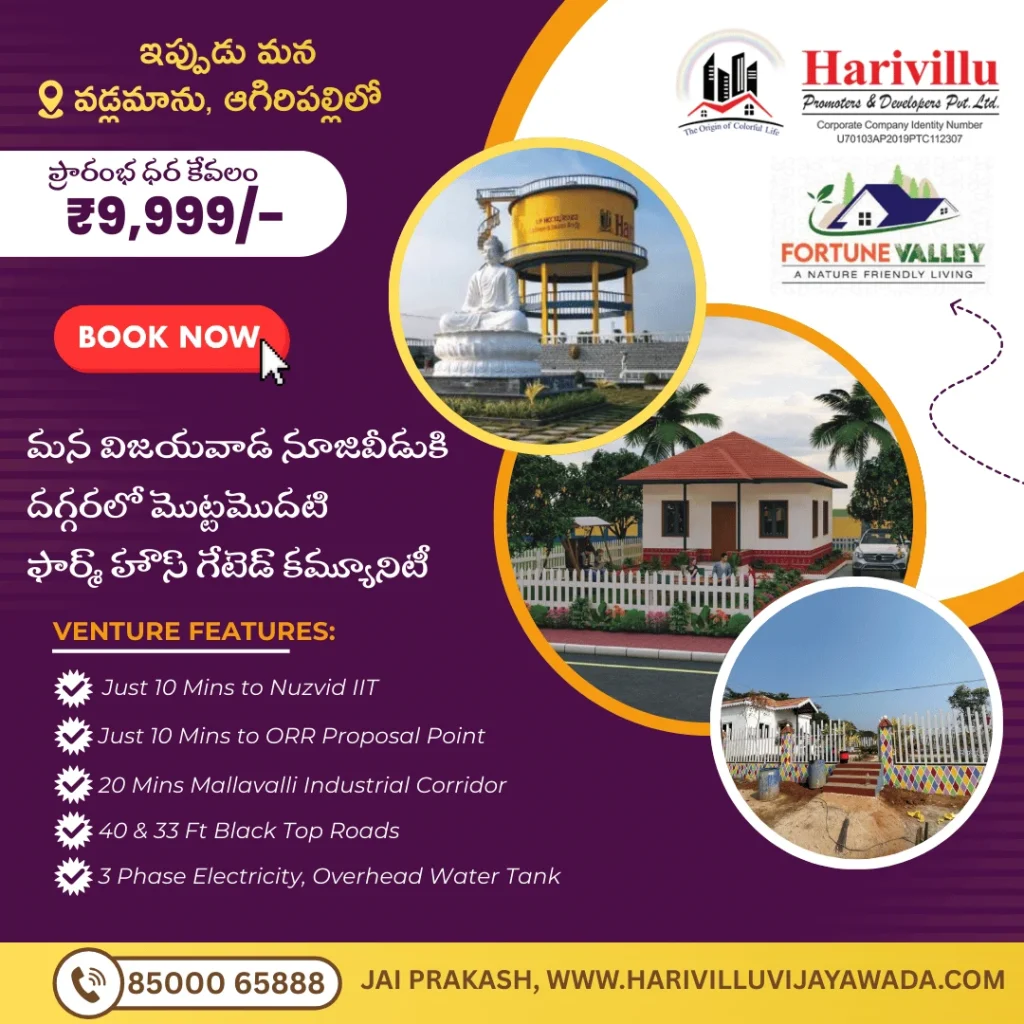 Harivillu Fortune Valley Ad 1