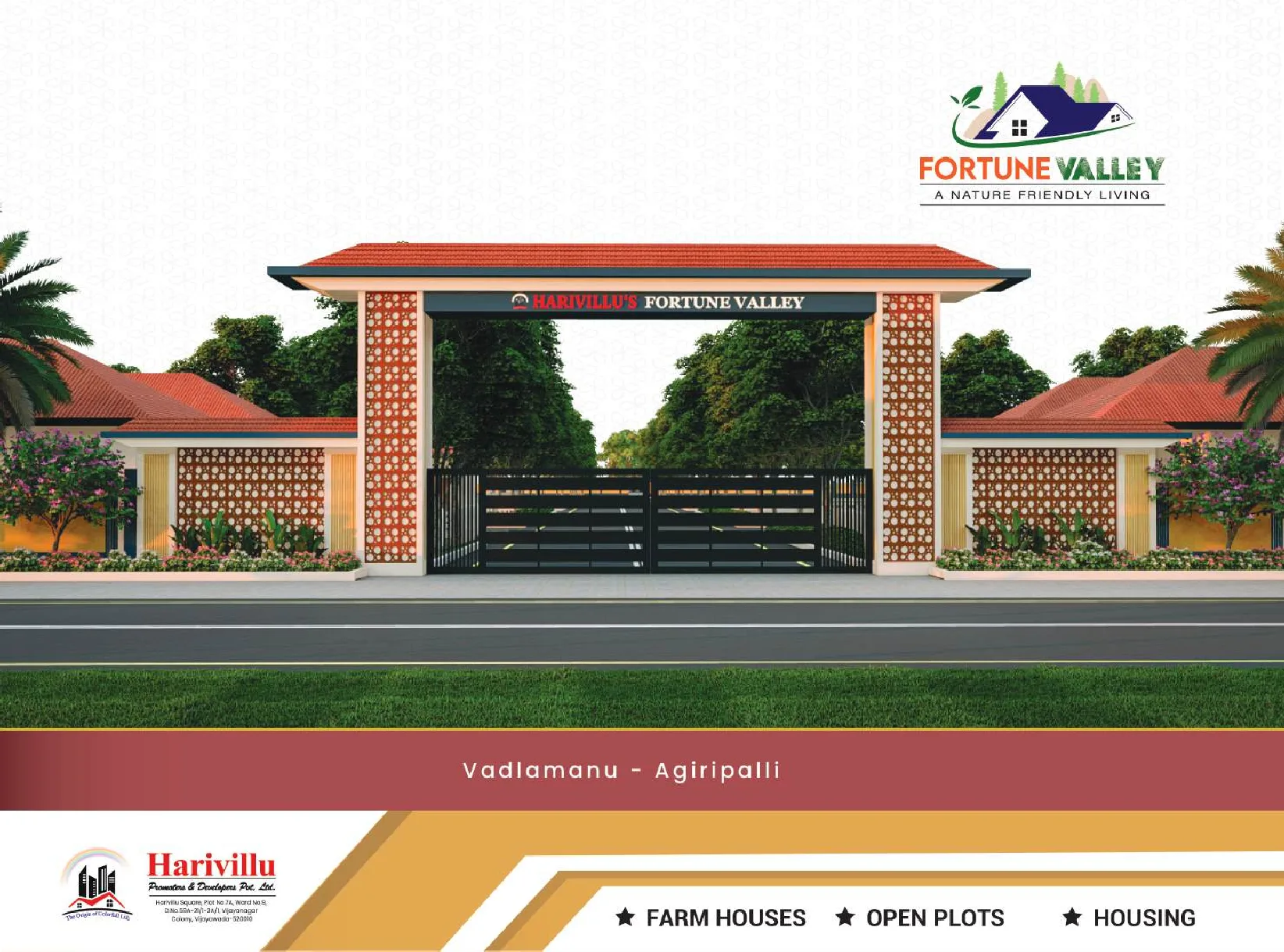 Harivillu Fortune Valley Brochure, Map & Plan 1