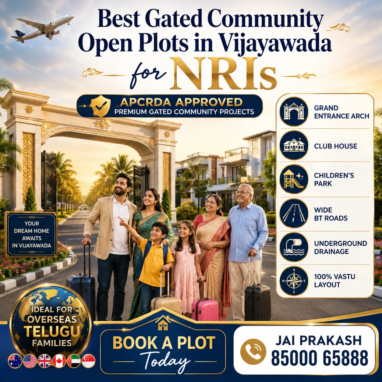 Best open plots for NRIs