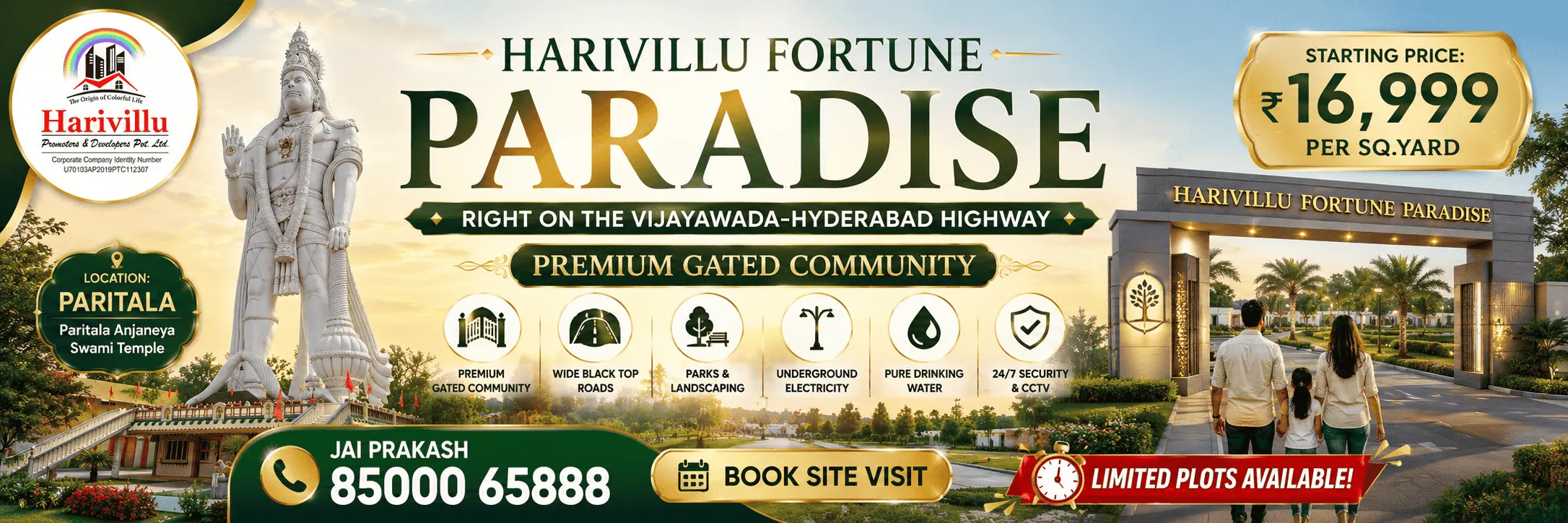 Harivillu Fortune Paradise Slider Image 1